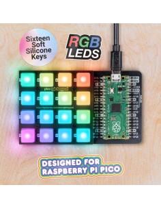 clavier 4x4 LED RGB pour Pico 2